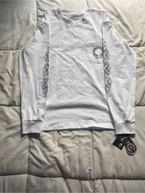 White Chrome Hearts Long Sleeve